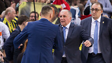 &Scaron;arūnas Jasikevičius ir Željko Obradovičius