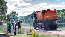 Sujudimas Žemuosiuose &Scaron;ančiuose &ndash; į pakrantę atvyko sunkiasvorė technika