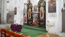 Bažnyčia Vilniuje, kur meldžiamasi tik ukrainieti&scaron;kai.