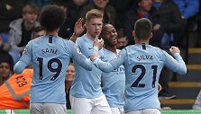 &bdquo;Manchester City&ldquo; &scaron;venčia įvartį