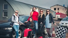&bdquo;Racing ladies&ldquo; slalomo treniruotė