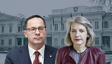 Žygimantas Pavilionis ir Asta Skaisgirytė