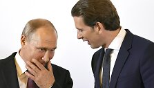 Vladimiras Putinas ir Sebastianas Kurzas