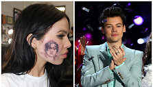 Kelsy Karter ant skruosto i&scaron;sitatuiravo savo dievuko Harry Styleso veidą
