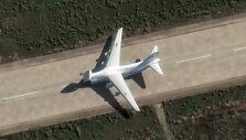 Rusijos krovininis lėktuvas &bdquo;Antonov AN-124&ldquo; Chmeimimo karinėje bazėje Sirijoje