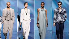&bdquo;Giorgio Armani&ldquo; 2021 m. pavasario ir vasaros kolekcijos modeliai