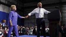 Hillary Clinton ir Joe Bidenas