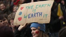 Belgijoje tūkstančiai paauglių dalyvavo ketvirtoje demonstracijoje prie&scaron; klimato kaitą