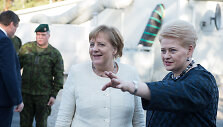 Angela Merkel lankėsi Rukloje