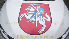Vytis &Scaron;liažas ir Justinas Staugaitis pradėjo rekordinę kelionę aplink Lietuvą