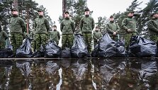 &Scaron;auktinių savanorių pirmoji diena