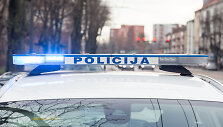 Kelių policijos reidas Tvirtovės alėjoje