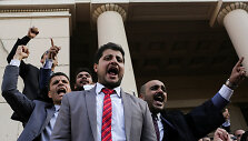Egipto advokatų protestas Kaire
