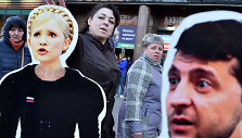 Julija Tymo&scaron;enko ir Volodymyras Zelenskis