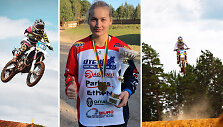 Austėja Tamuliūnaitė &ndash; motokroso varžybų dalyvė 