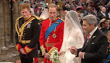 Princas Harry buvo vyriausiuoju pabroliu princo Williamo vestuvėse su Kate Middleton