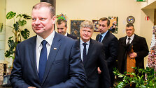 Saulius Skvernelis ir Kęstutis Navickas