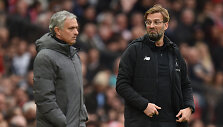 Jose Mourinho ir Jurgenas Kloppas.