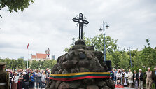 Okupacijos, genocido ir sovietmečio represijų aukų pagerbimo ceremonija