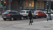 Trijų automobilių avarija Vasario 16-osios gatvėje