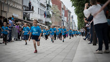 UNICEF vaikų bėgimo Kaune akimirka