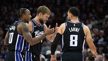 DeMaras DeRozanas, Zachas LaVine'as, Domantas Sabonis