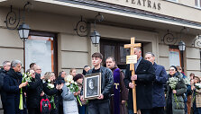 K.Smoriginas i&scaron;lydimas į paskutiniąją kelionę