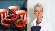 Nida Degutienė ir jos kepti burokėlių keksiukai