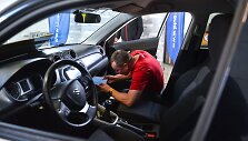 &bdquo;Geriausio Lietuvos vairuotojo&ldquo; konkurso akimirka