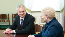 Gitanas Nausėda ir Dalia Grybauskaitė
