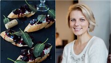 Dangira &Scaron;ima&scaron;iutė ir jos užkandis su keptais burokėliais