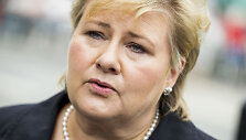 Norvegijos premjerė Erna Solberg