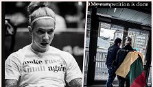 Kornelija Dūdaitė per funcinio sporto pasaulio čempionatą Budape&scaron;te priminė apie rusų agresiją Ukrainoje.