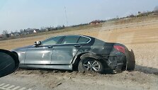 BMW avarija &bdquo;Via Baltica&ldquo; kelyje