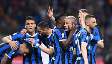 &bdquo;Inter&ldquo; futbolininkai po pergalingo įvarčio