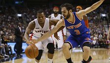 Kyle'as Lowry ir Jose Calderonas