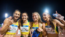 Eglė Balčiūnaitė, Agnė &Scaron;erk&scaron;nienė, Modesta Morauskaitė ir Erika Krūminaitė