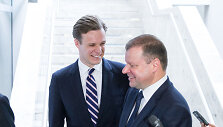 Gabrielius Landsbergis ir Saulius Skvernelis