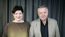 Larisa Kalpokaitė ir Jonas Bra&scaron;kys
