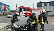 Avarija Liepkalnio ir Dunojaus g. sankryžoje