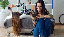 Laisvalaikis su mobiliu telefonu