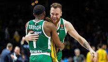 Isaiah Tayloras ir Ignas Brazdeikis