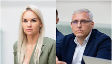 Eglė Andriu&scaron;kienė ir Paulius Keras
