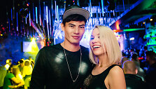 Vakarėlio klube &bdquo;Mojo Lounge&ldquo; akimirka