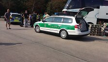 Vokietijos policija krečia autobusą
