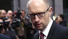Ukrainos laikinasis premjeras Arsenijus Jaceniukas
