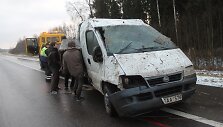 &bdquo;Fiat&rdquo; avarija kelyje Panevėžys&ndash;Vilnius