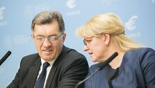 Algirdas Butkevičius ir Algimanta Pabedinskienė