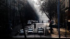 Vilnius paniręs į melsvą rūką