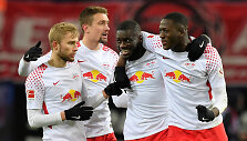 &bdquo;Leipzig&ldquo; futbolininkai 2:1 įveikė Miuncheno &bdquo;Bayern&ldquo; komandą.